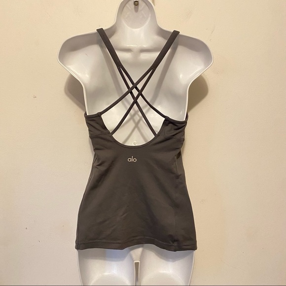 ALO Yoga Lotus Support Tank Top Size Extra Small - Picture 7 of 9